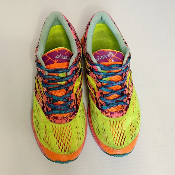 Asics Neon Gel Noosa Running Shoes Size 9 - Picture 2 of 11